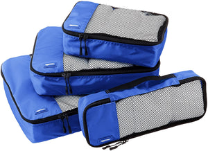 4 Piece Packing Travel Organizer Cubes Set